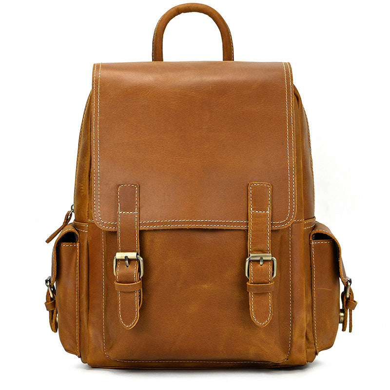 Lederrucksack im Retro-Stil – Bild 2 | LuxeStyle