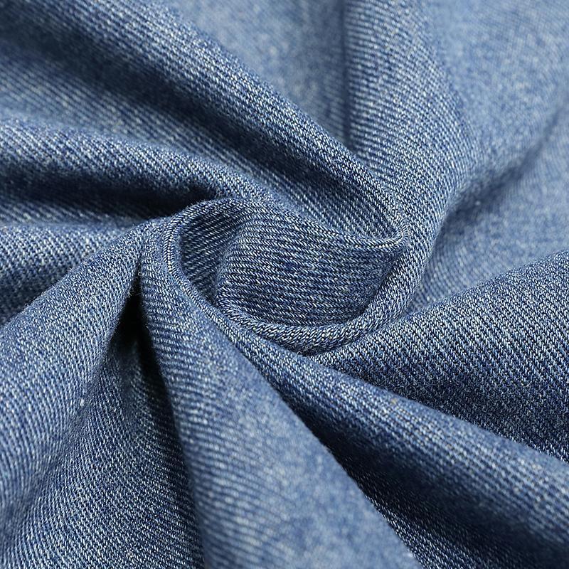Patchwork Denim Jacke für Herren – Ansicht 5