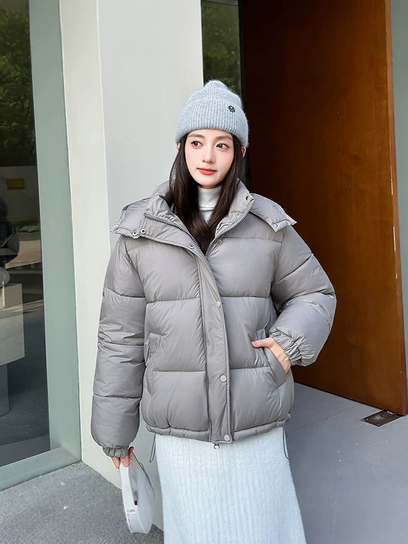 Weitläufiger Pullover mit Kapuze | LuxeStyle