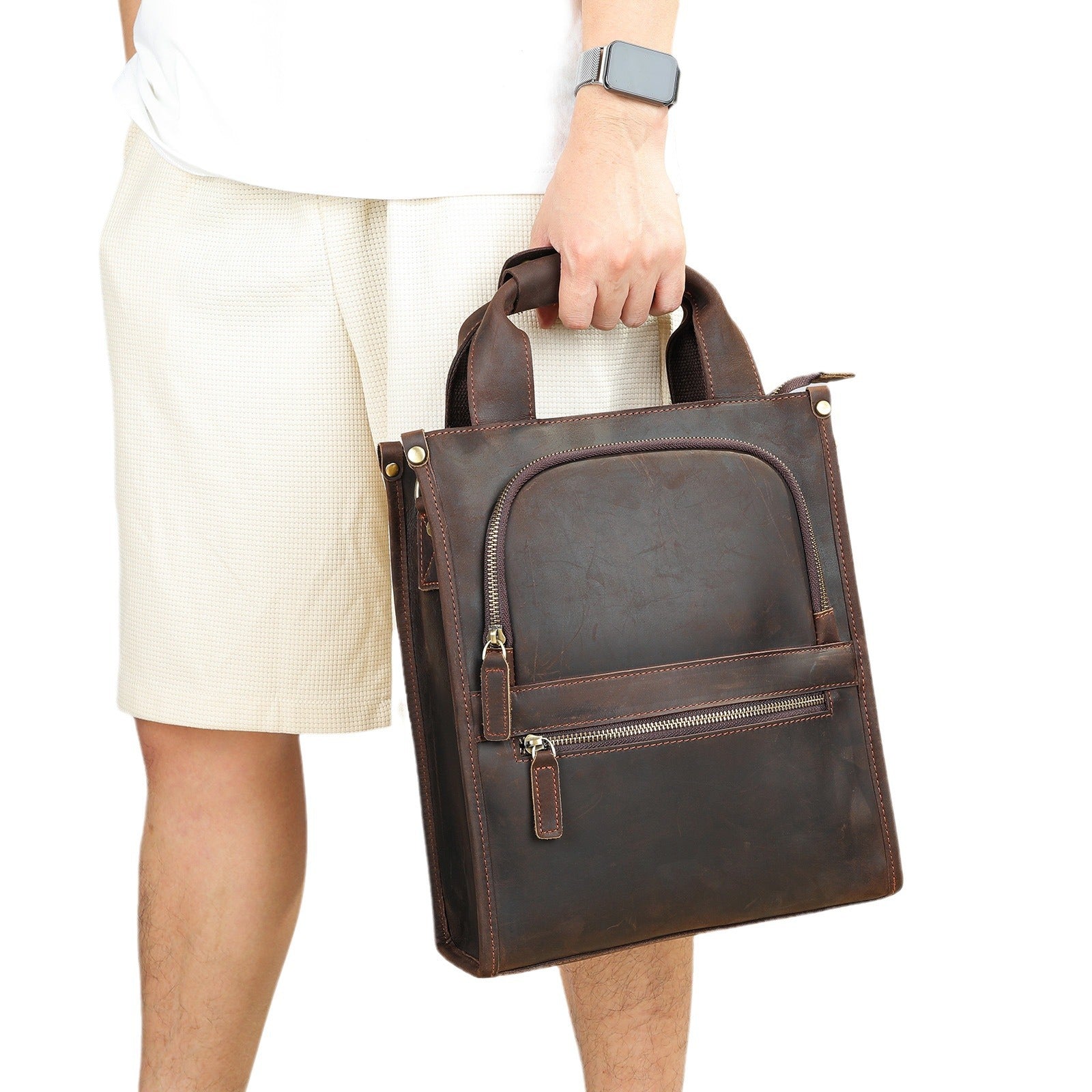 Lederrucksack «Crazy Horse»