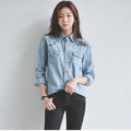 Vielseitiges Denim-Hemd für Damen – Bild 1 | LuxeStyle