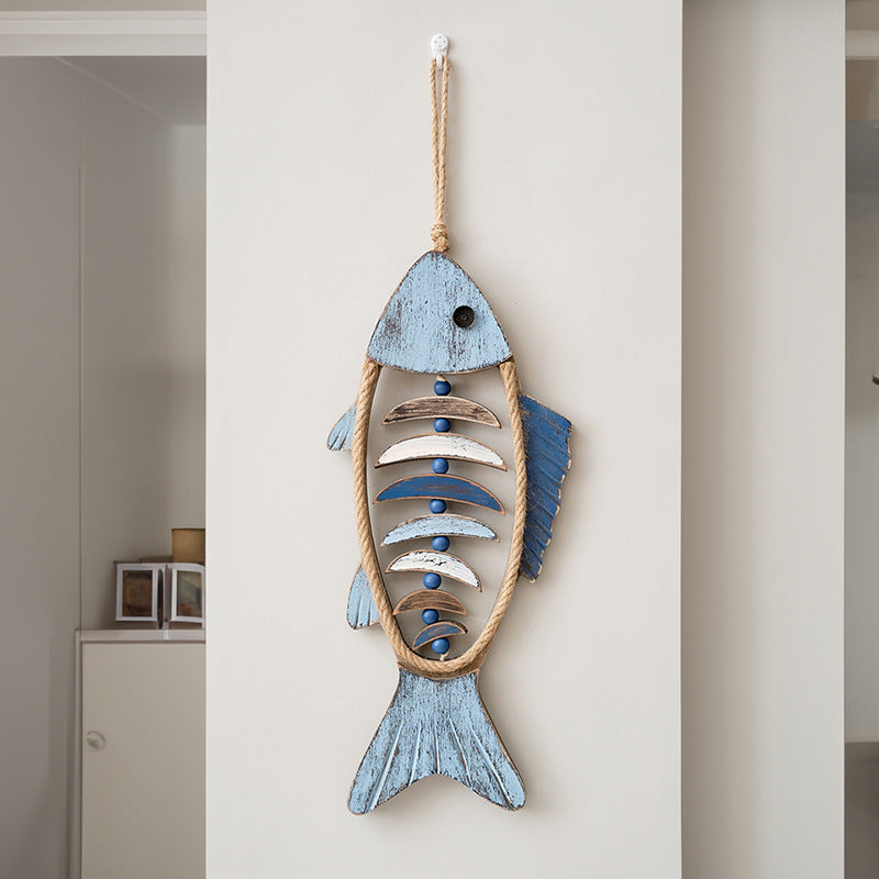 Fischförmiger Wandhänger