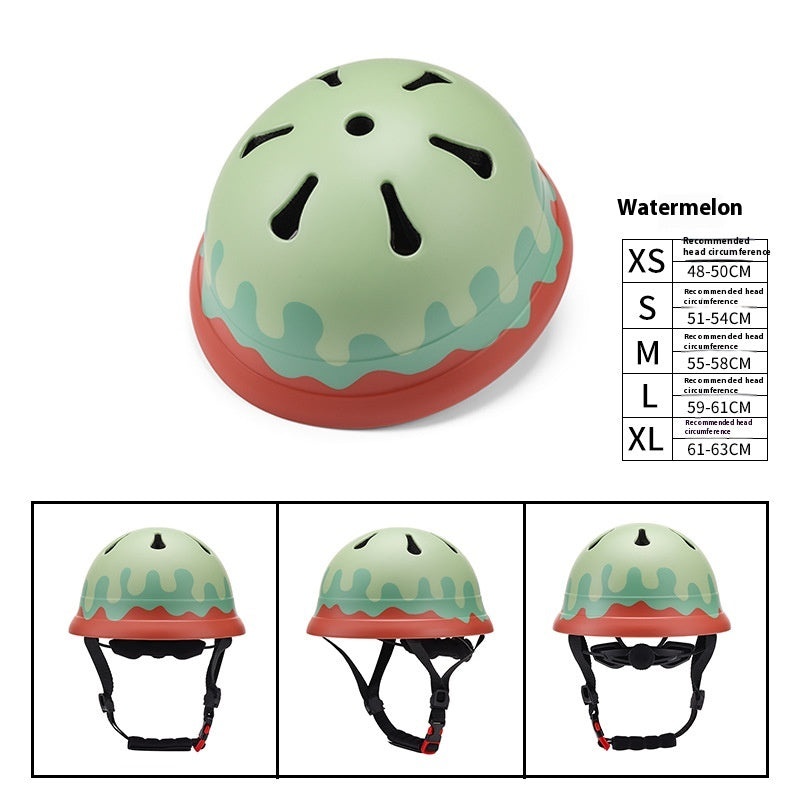 Kinder Velohelm mit Cartoon-Motiven
