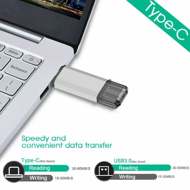 USB-C Dual-Flash-Laufwerk für Smartphone & Computer