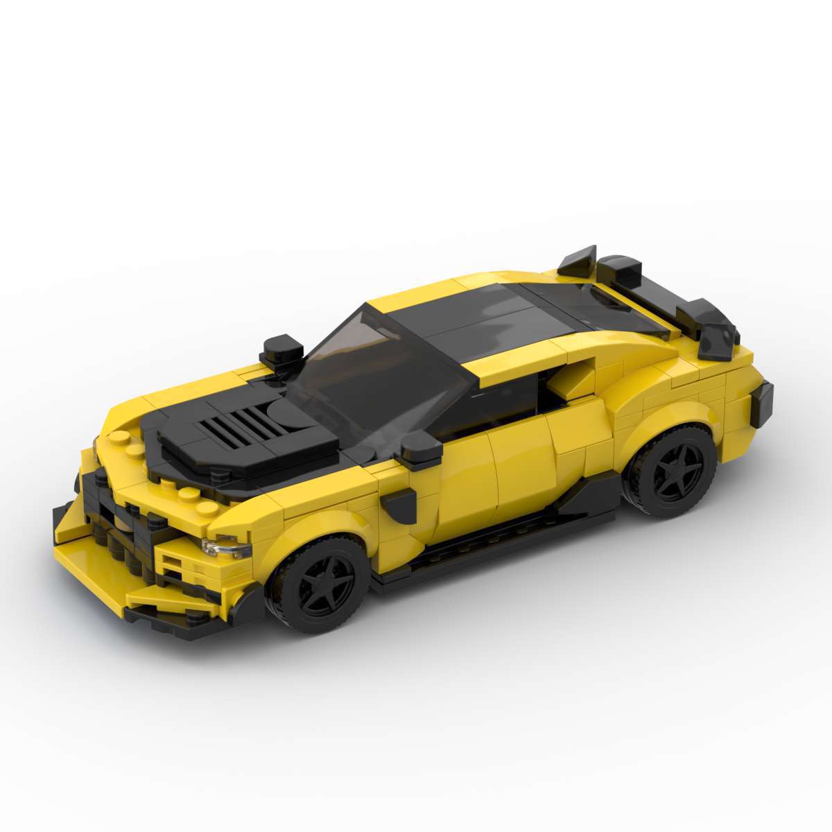 Bausteine Muscle Car Bausatz – Bild 1 | LuxeStyle