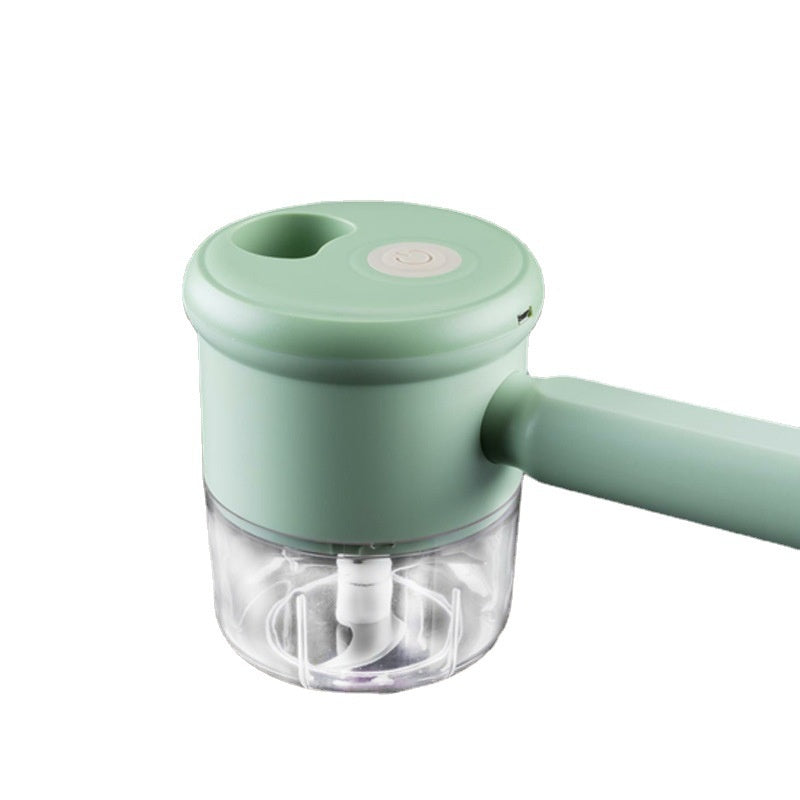 Elektrischer Gemüseschneider Morandi Grün – Bild 5 | LuxeStyle