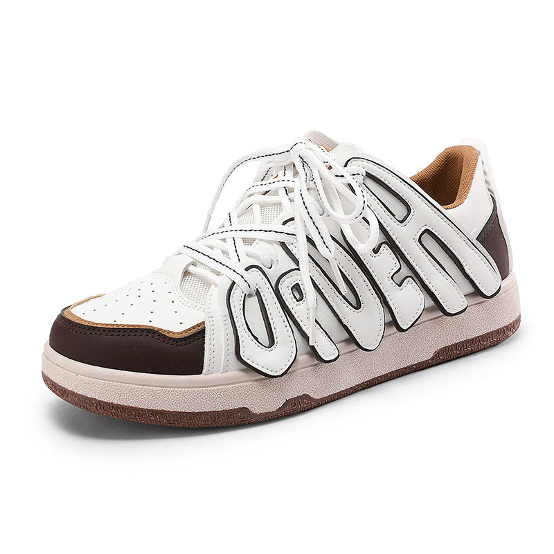 Low-top Sneaker mit runder Zehenpartie – Bild 6 | LuxeStyle