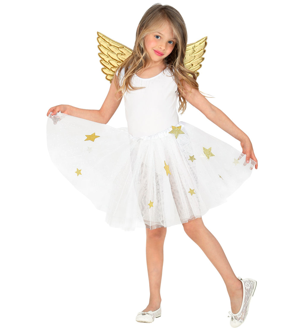 Engel Tutu und Flügel weiss – Bild 3 | LuxeStyle