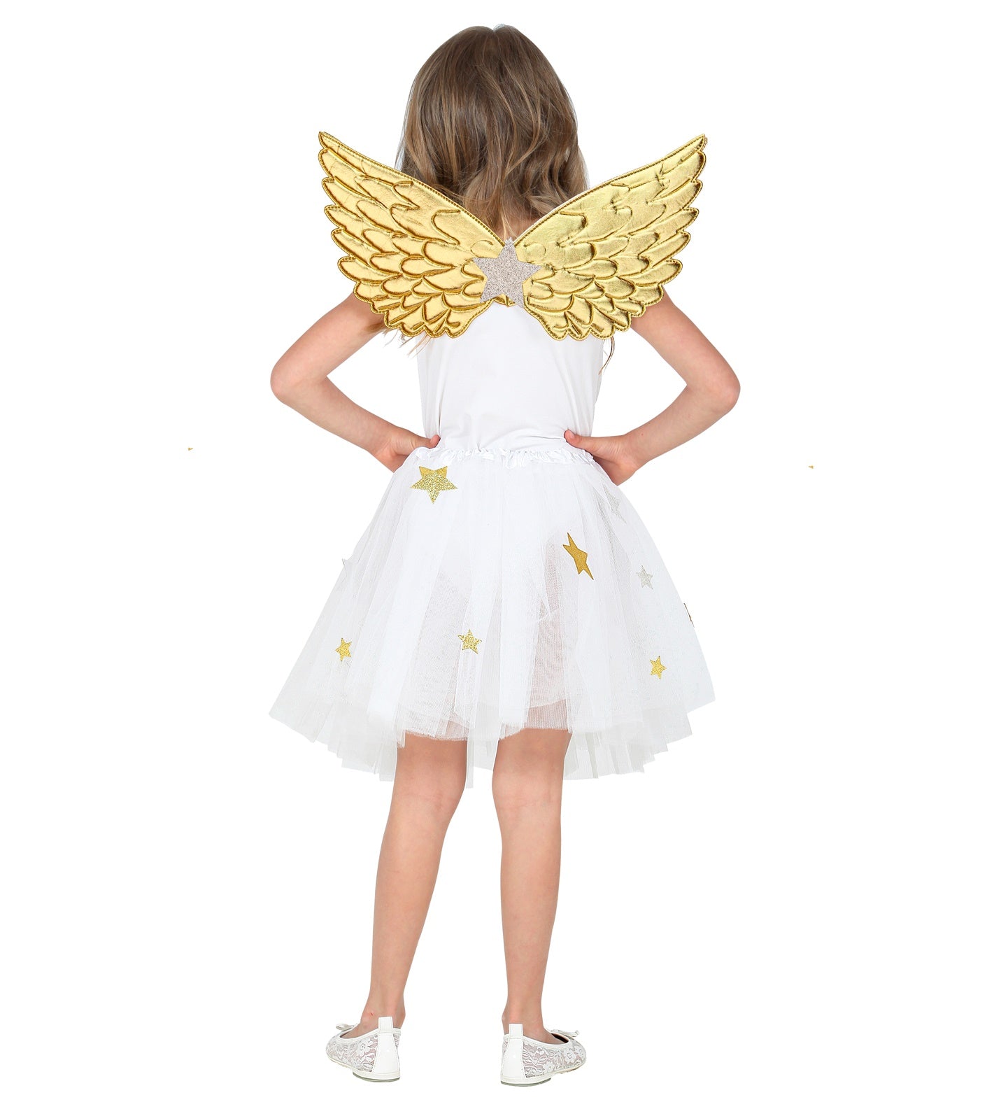 Engel Tutu und Flügel weiss