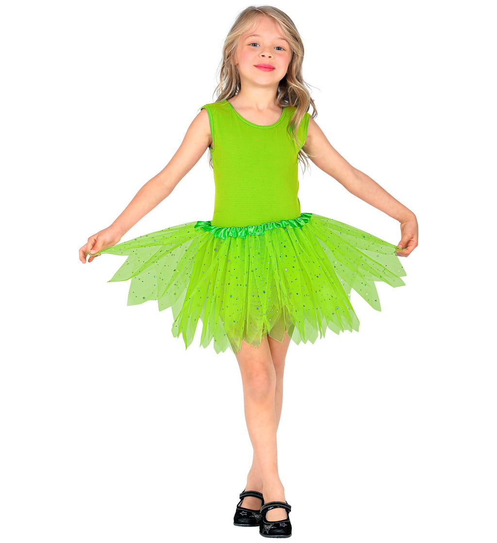 Tutu grün giltzernder Stoff – Bild 1 | LuxeStyle