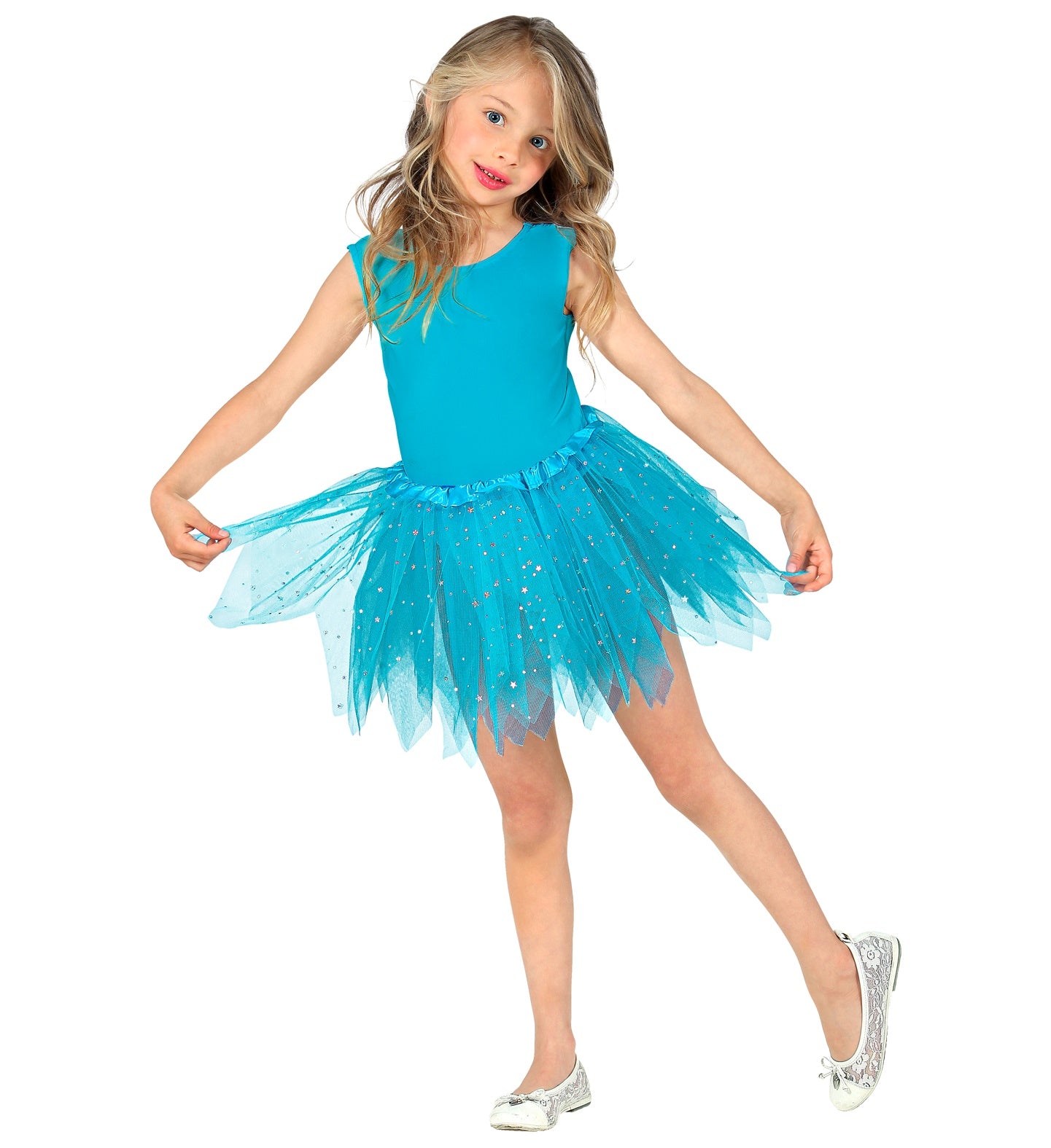 Tutu hellblau giltzernder
