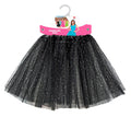 Tutu schwarz giltzernder Stoff