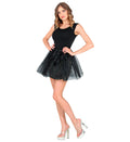 Tutu schwarz giltzernder Stoff – Bild 1 | LuxeStyle