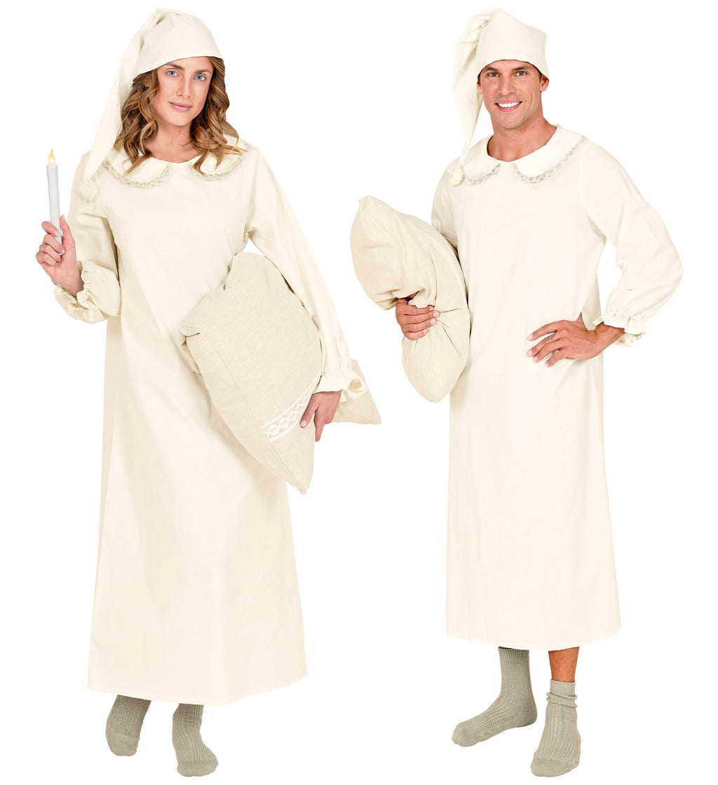 Nachthemd Vintage mit Mütze – Bild 1 | LuxeStyle