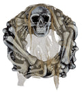 Wanddeko Kranz Totenkopf