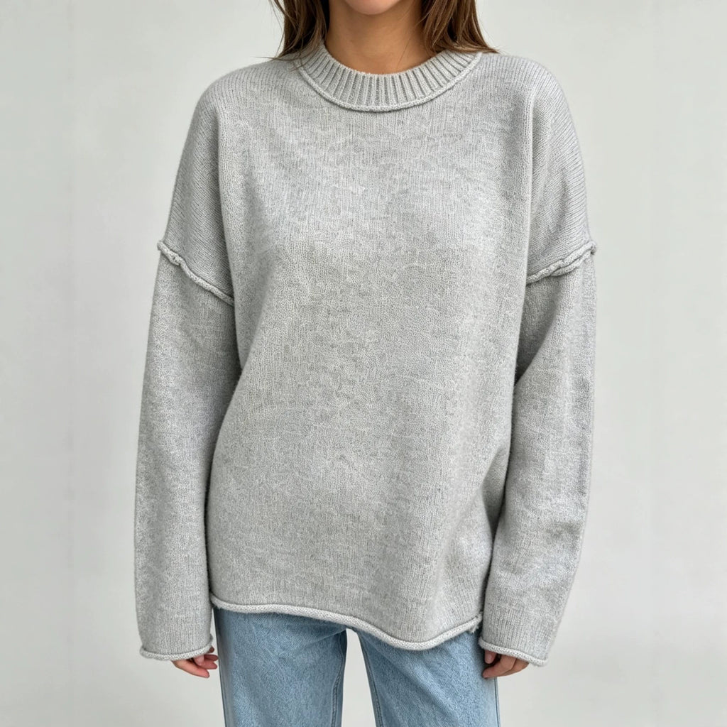 Oversized Strickpullover für Damen