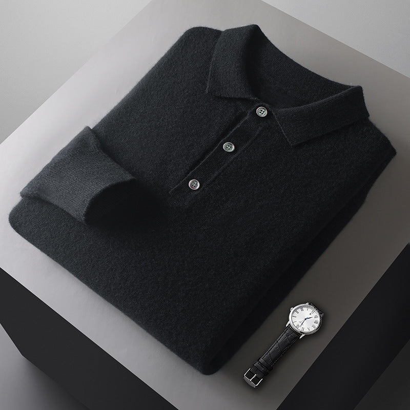 Herren Rollkragenpullover aus Wolle