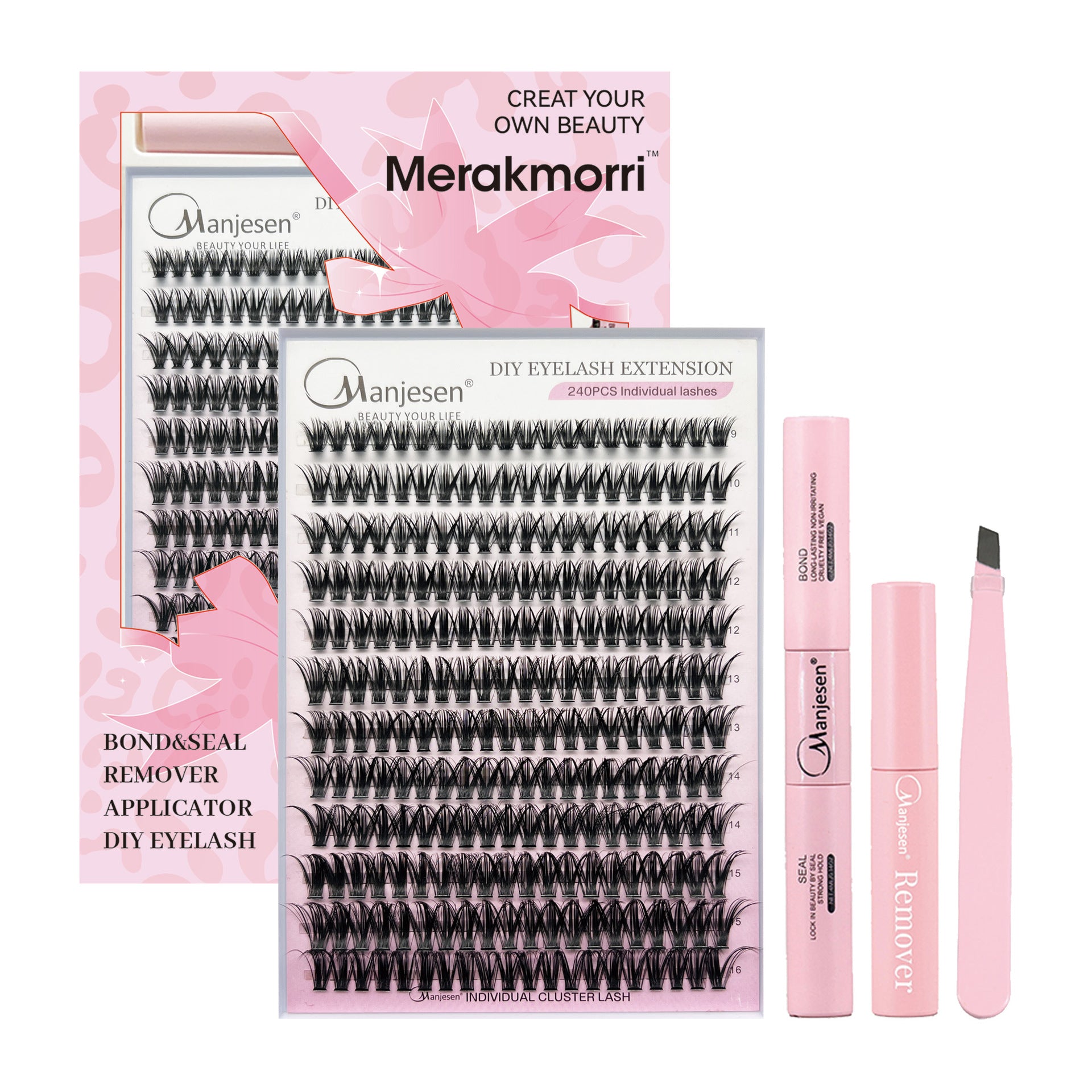 Wimpern Extensions Set
