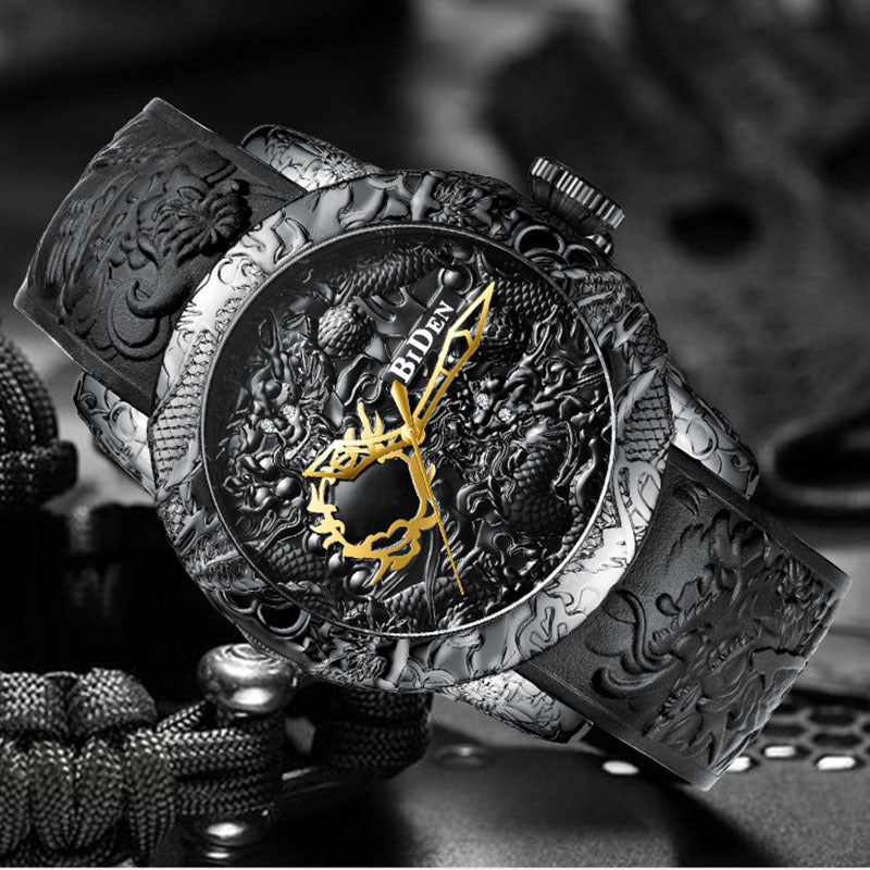 Drachen-Armbanduhr mit Weltzeitfunktion – Bild 7 | LuxeStyle