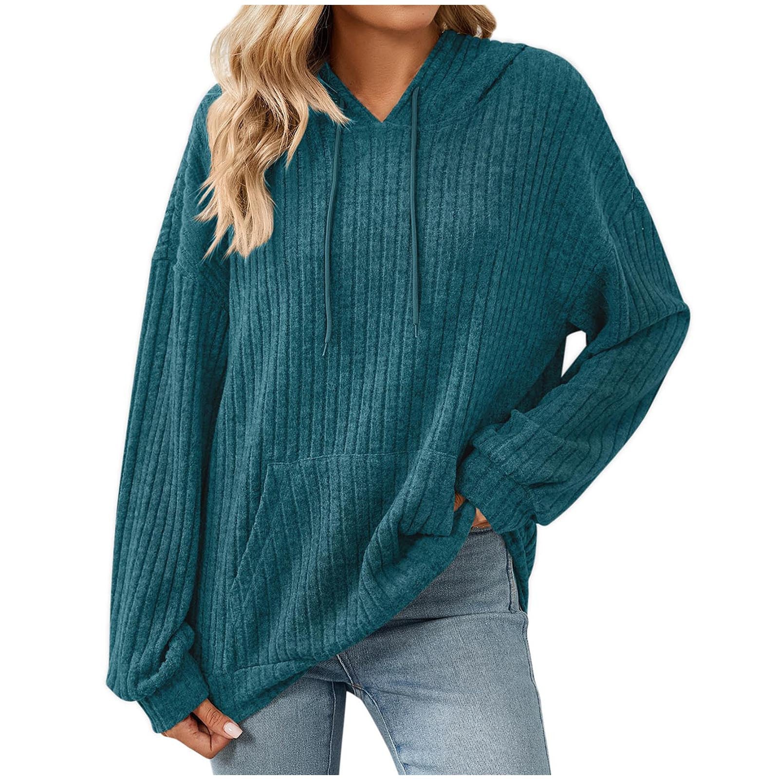 Hoodie Langarmshirt für Damen