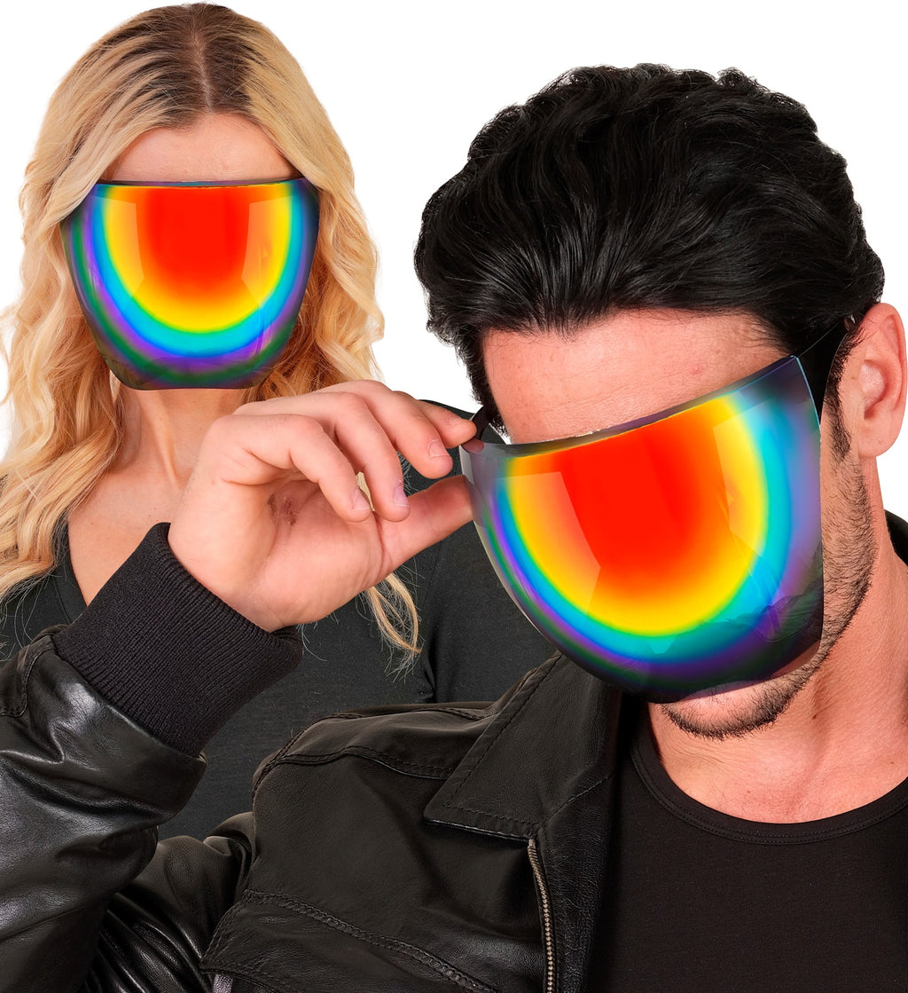 Gesichtsvisier Regenbogen – Bild 2 | LuxeStyle
