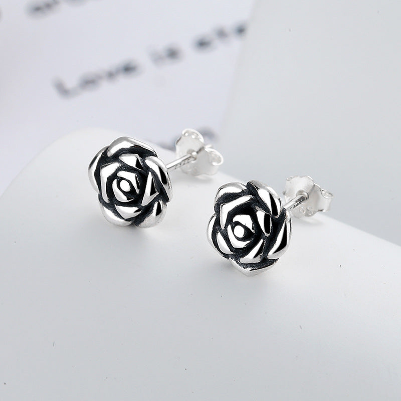 Vintage Rosen Ohrstecker – Bild 2 | LuxeStyle