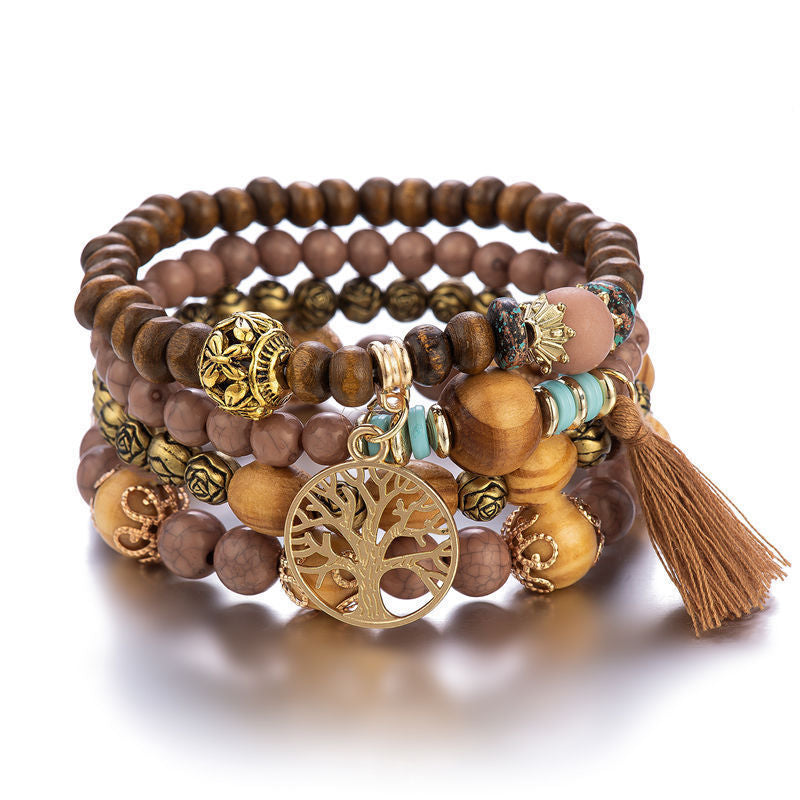Armband-Set aus Naturstein – Bild 3 | LuxeStyle