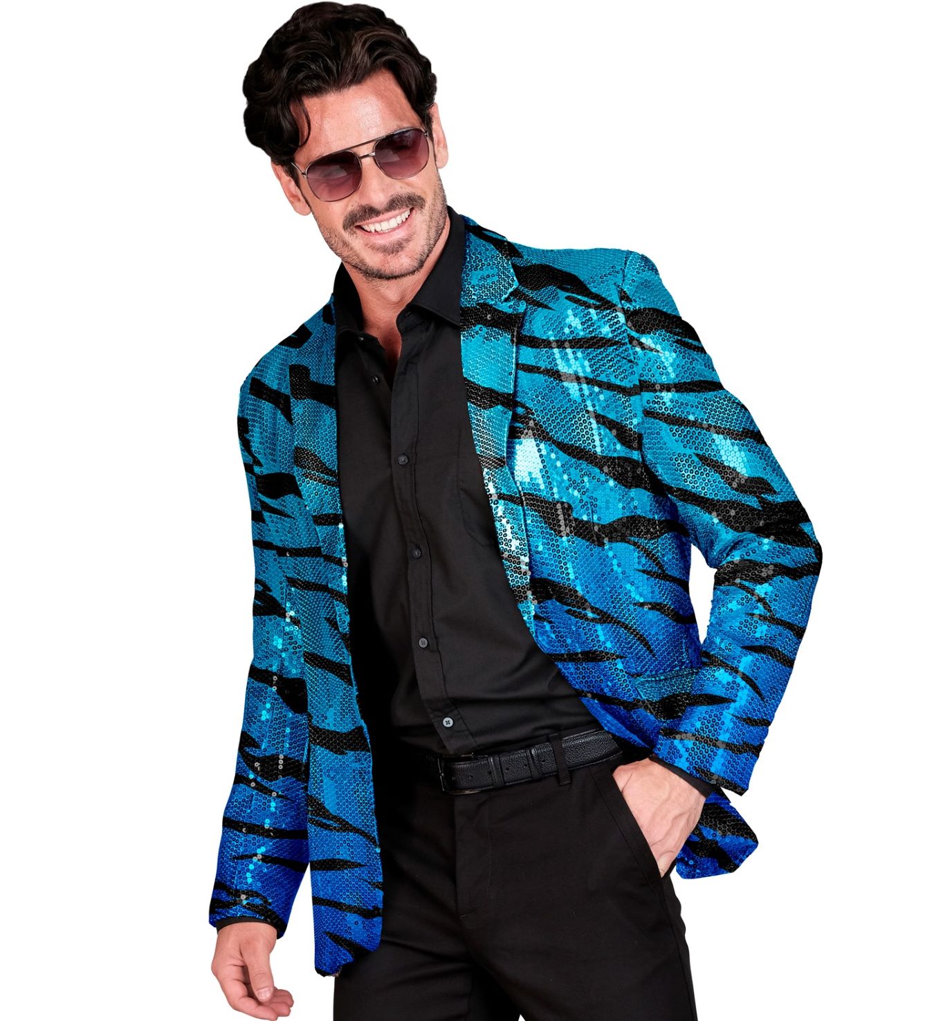 Jacke glänzend