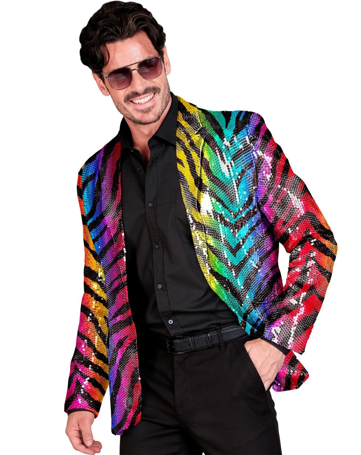 Jacke glänzend