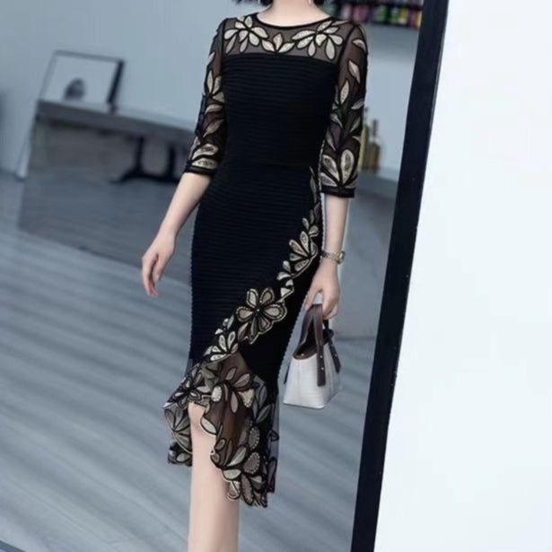 Fischschwanz-Strickkleid – Bild 3 | LuxeStyle