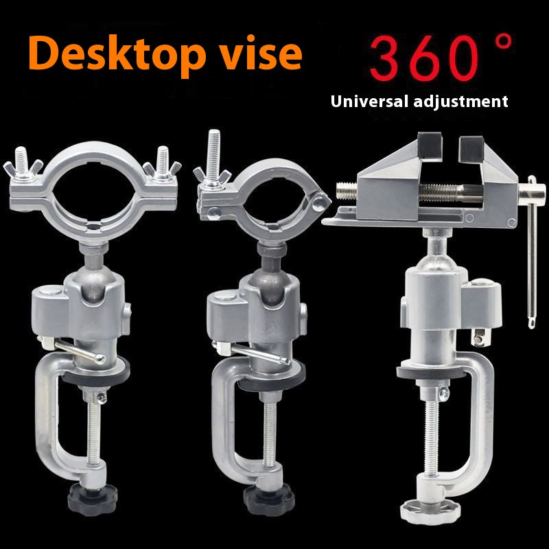 360° drehbarer kleiner Schraubstock