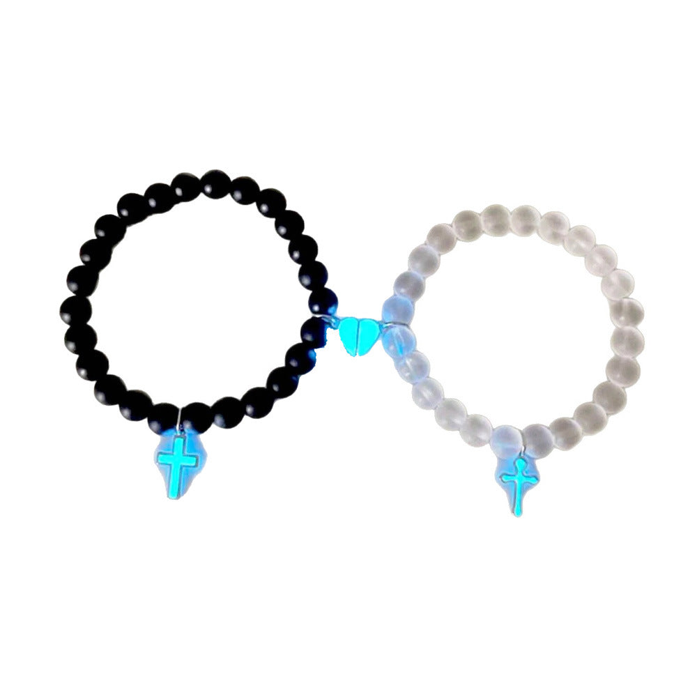 Herz- und Kreuz-Paararmbänder – Bild 6 | LuxeStyle