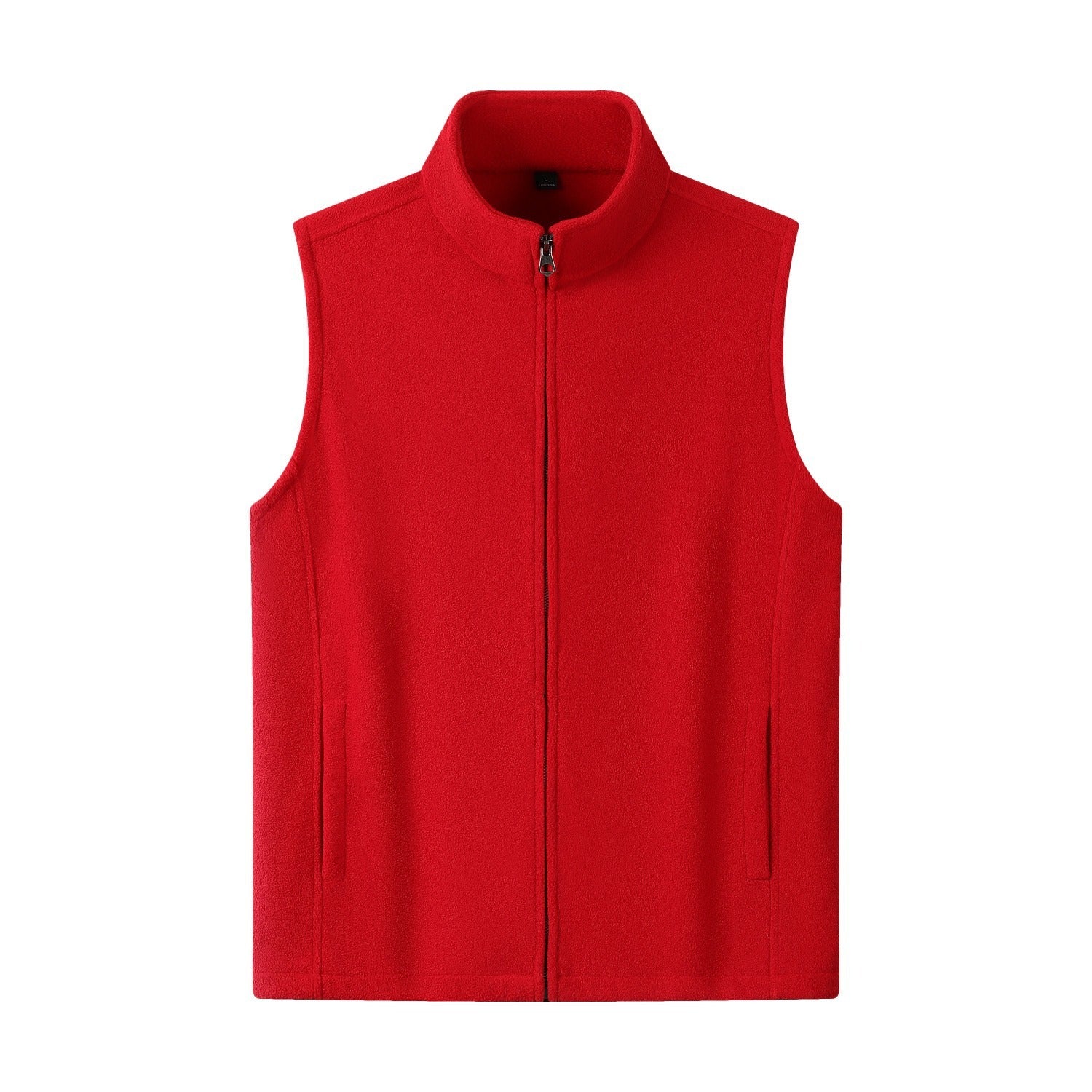 Fleece-Weste mit Doppelfleece