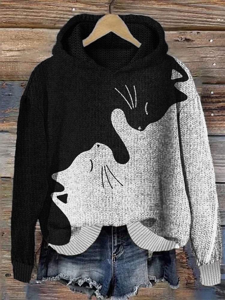 Casual Jacke mit Kirschblüten-Print