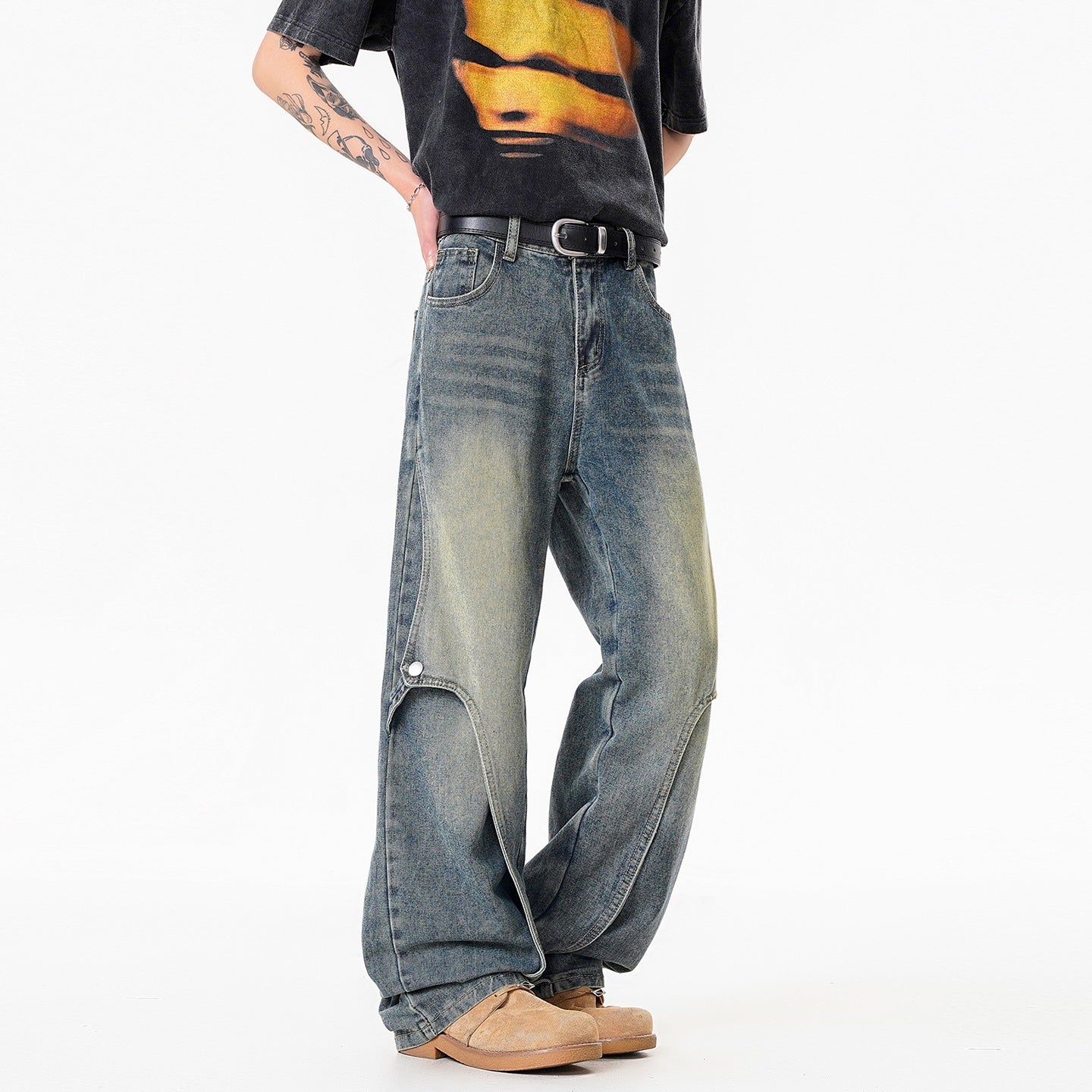 Herren American-Style Gradient Jeans