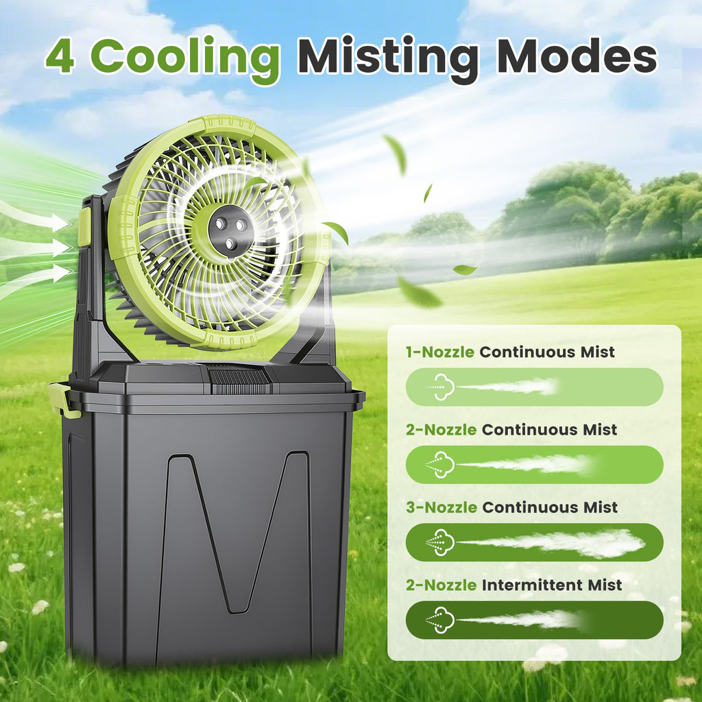Misting-Fan mit 5 Funktionen