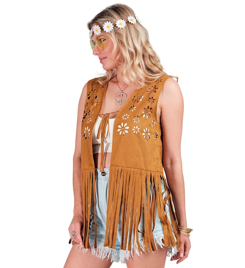 Kostüm Hippie Gilet