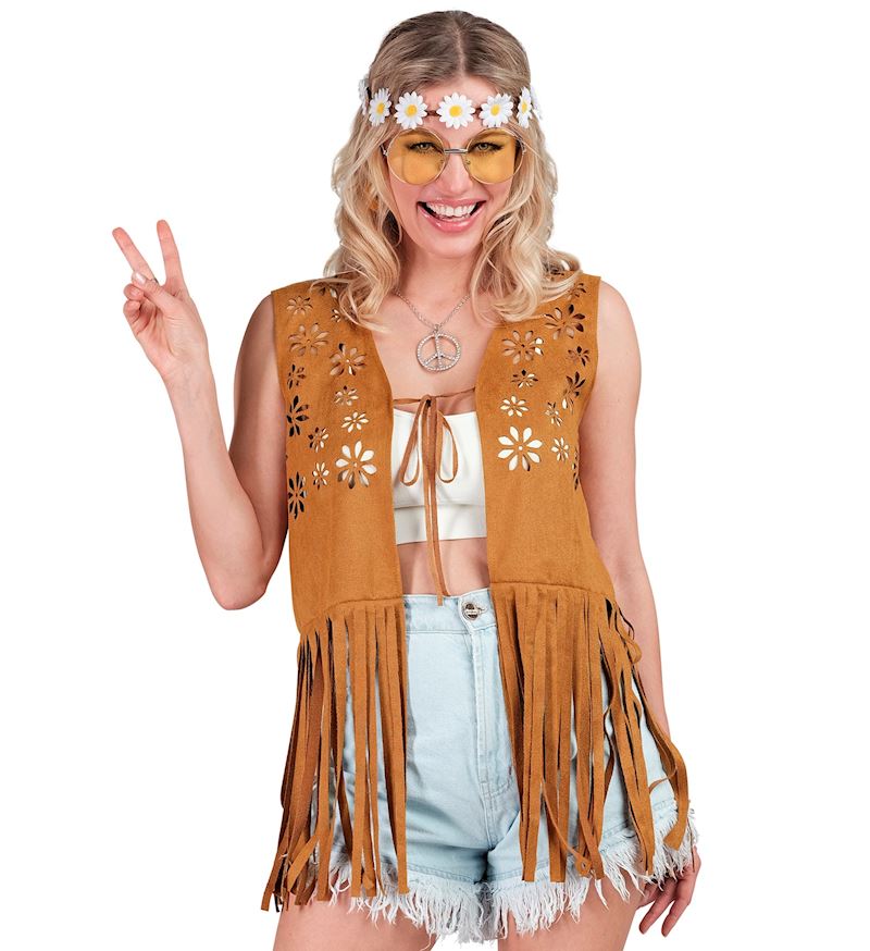 Kostüm Hippie Gilet