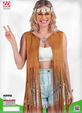 Kostüm Hippie Gilet knielang