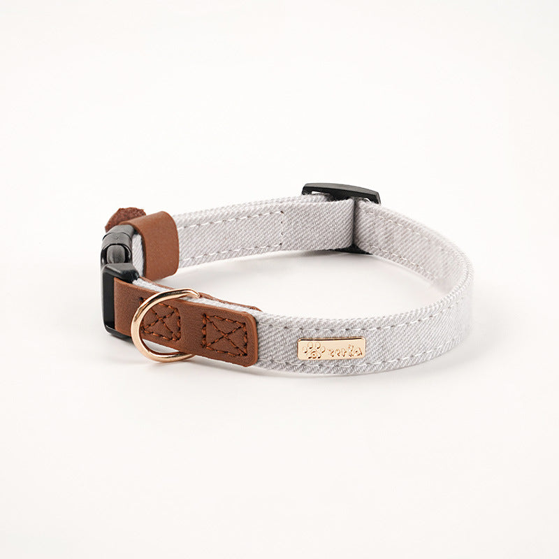 Hundehalsband mit Leine im Set – Bild 1 | LuxeStyle