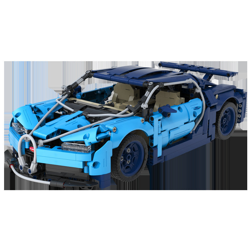 Blue Phantom Sportwagen Bausteine Modell – Bild 3 | LuxeStyle