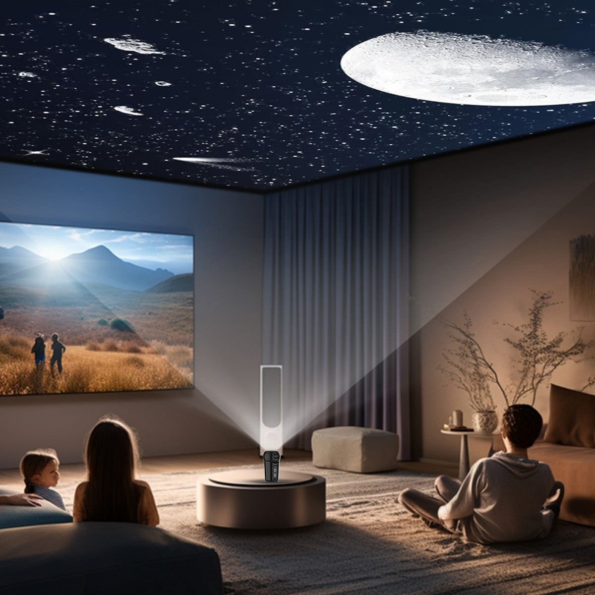 Sternenhimmel-Projektor «Galaxy» · LED-Nachtlicht