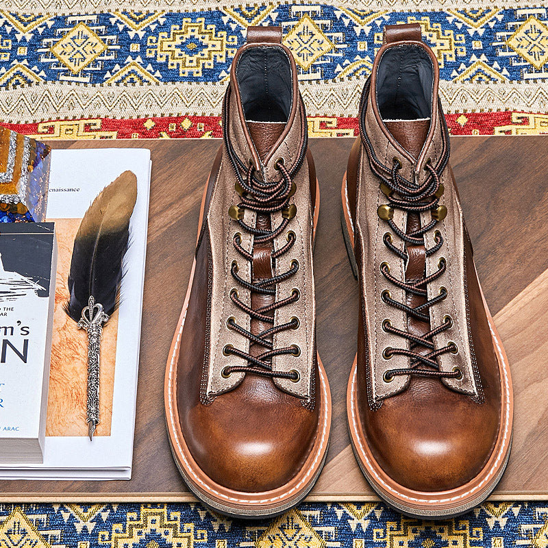 Motorradlederstiefel Herren braun – Bild 11 | LuxeStyle