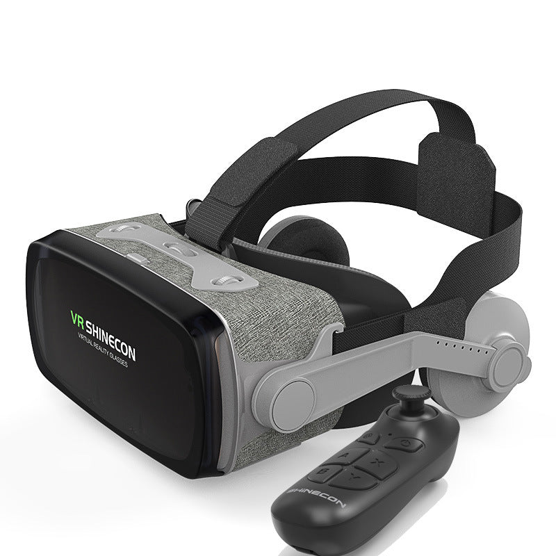 VR-Brille mit 3D-Helm