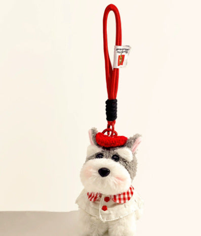 Bienen-Schlüsselanhänger Plüschtier – Bild 3 | LuxeStyle