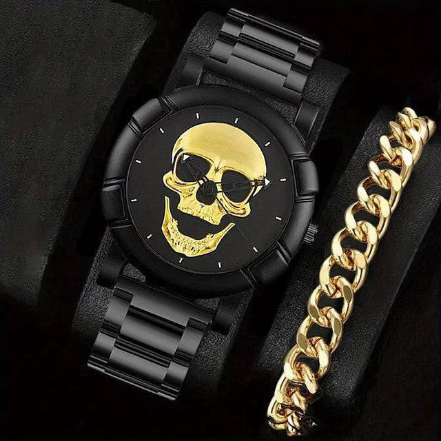 Herren Business Geschenkset Uhr & Halskette – Ansicht 3