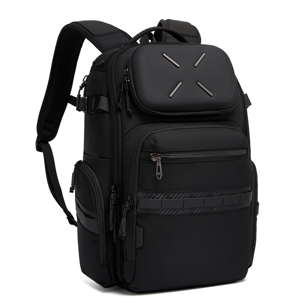 Grosser, wasserabweisender Laptop-Rucksack für Herren – Bild 6 | LuxeStyle