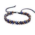 Doppelstrang-Armband aus Lapislazuli – Bild 2 | LuxeStyle