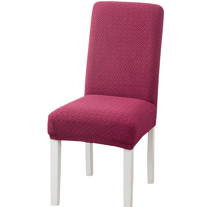 Elastischer Stuhlhussen-Bezug, halbe Sitzfläche – Bild 12 | LuxeStyle