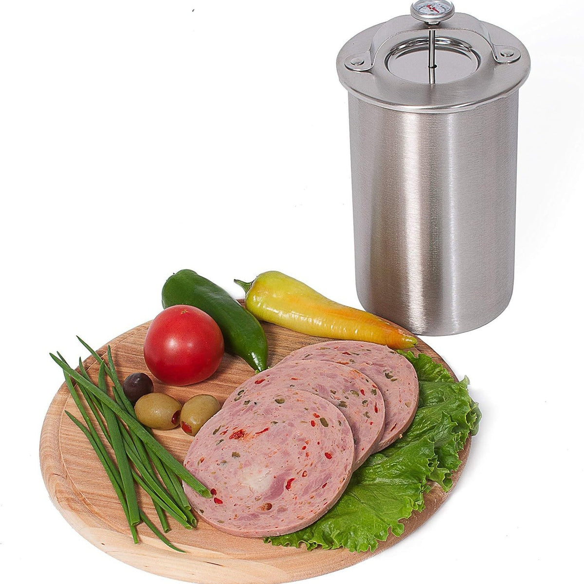 Dampfgarer mit Thermometer aus Edelstahl – Bild 5 | LuxeStyle
